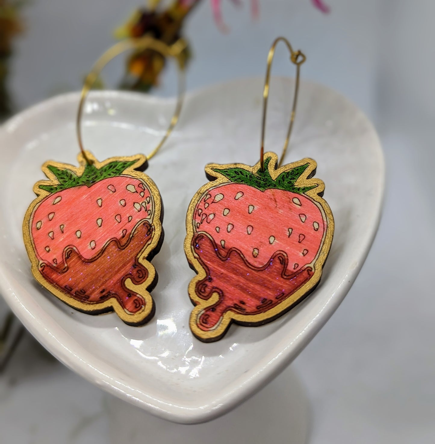 2 styles- Chocolate covered strawberries