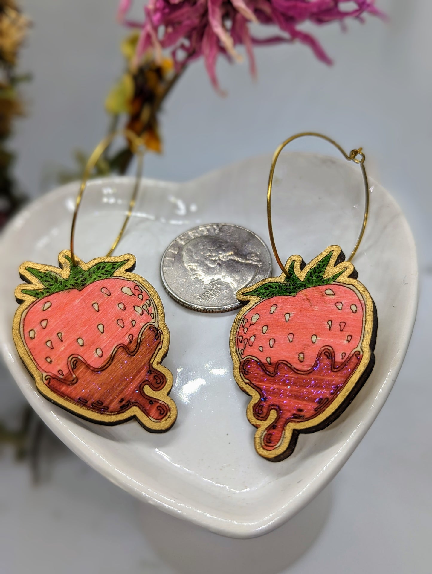 2 styles- Chocolate covered strawberries